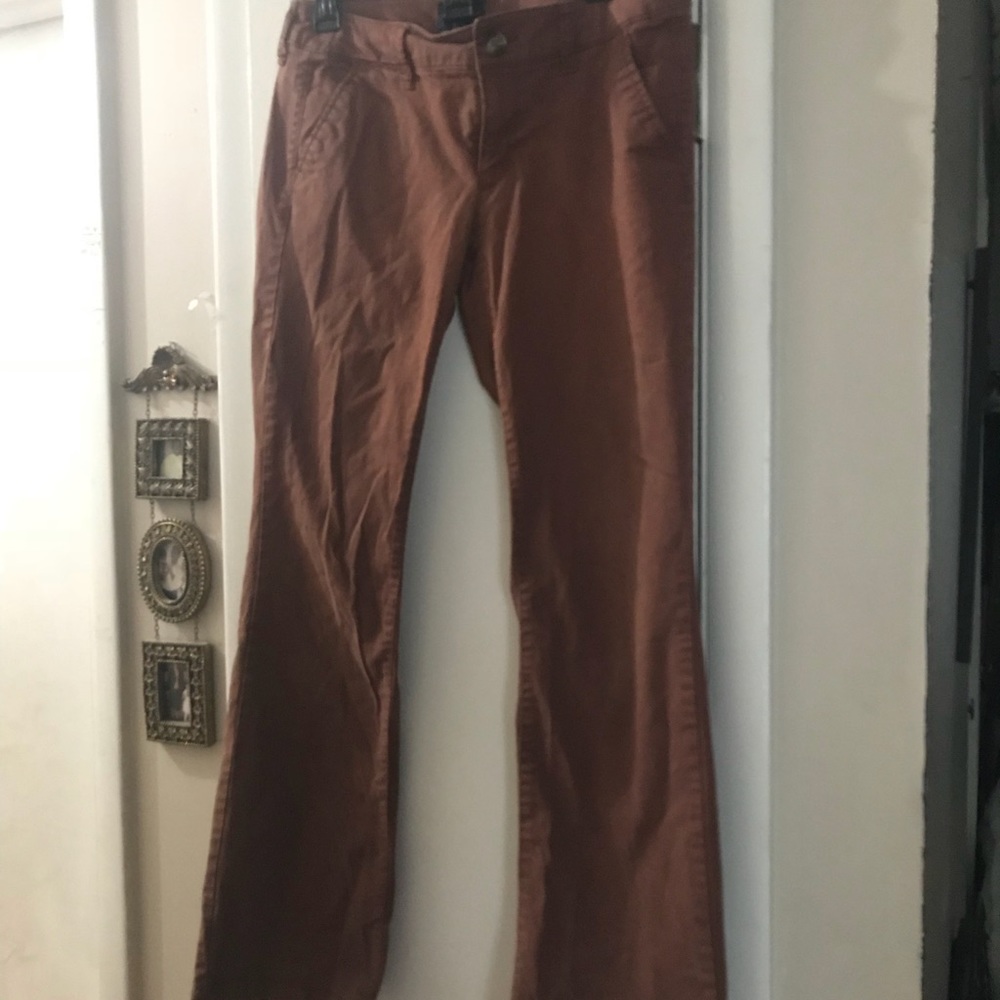 Rust kick boot pants
